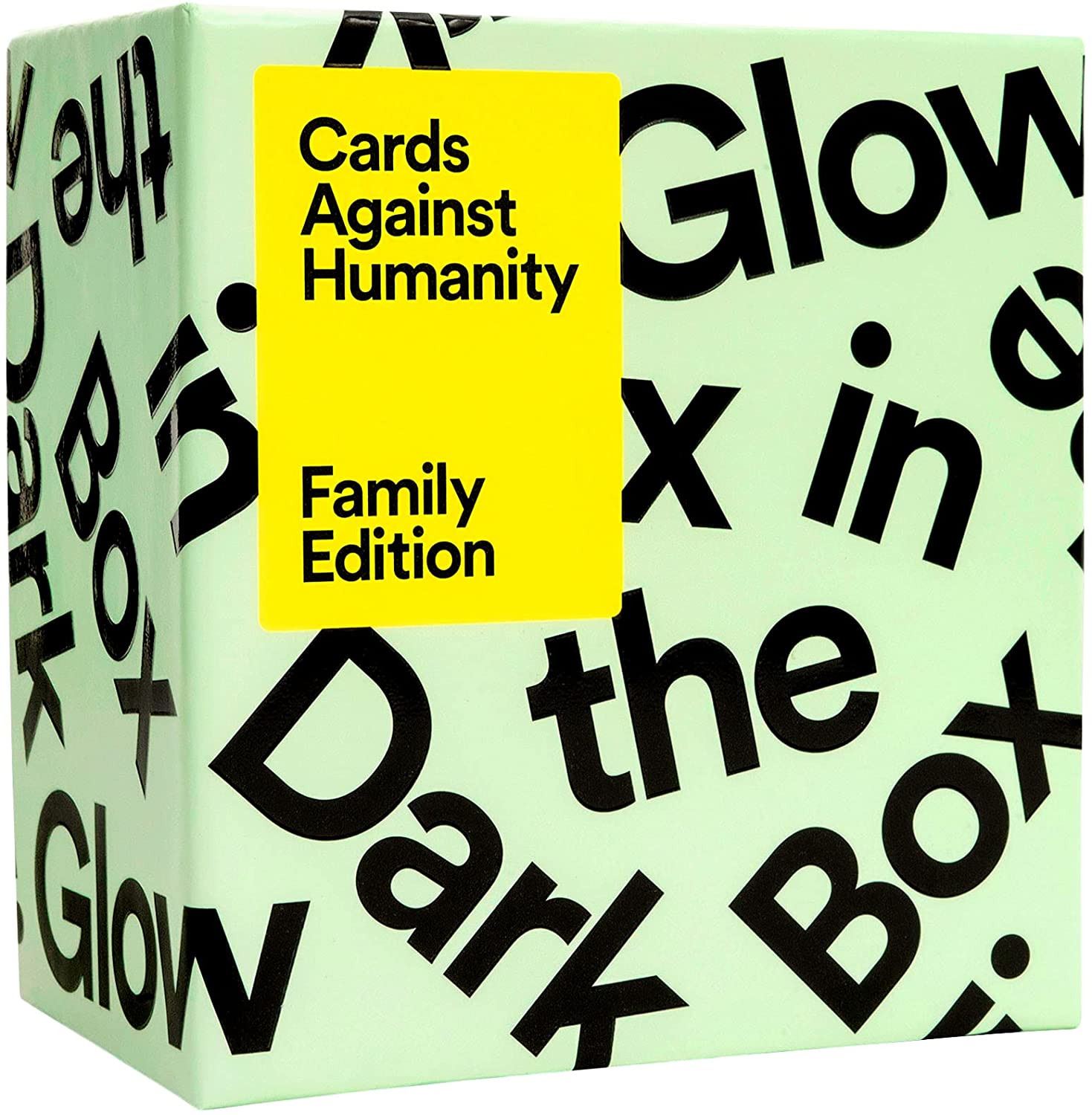 Cards Against Humanity Family Edition First Expansion Glow In The Dark