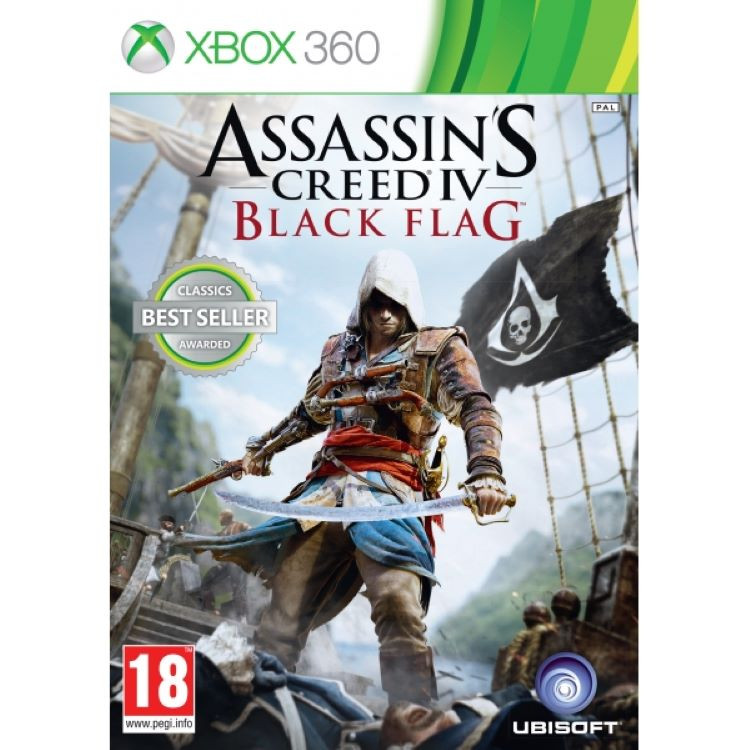 Assassin's Creed IV 4 Black Flag XBOX 360 Game (Classics)
