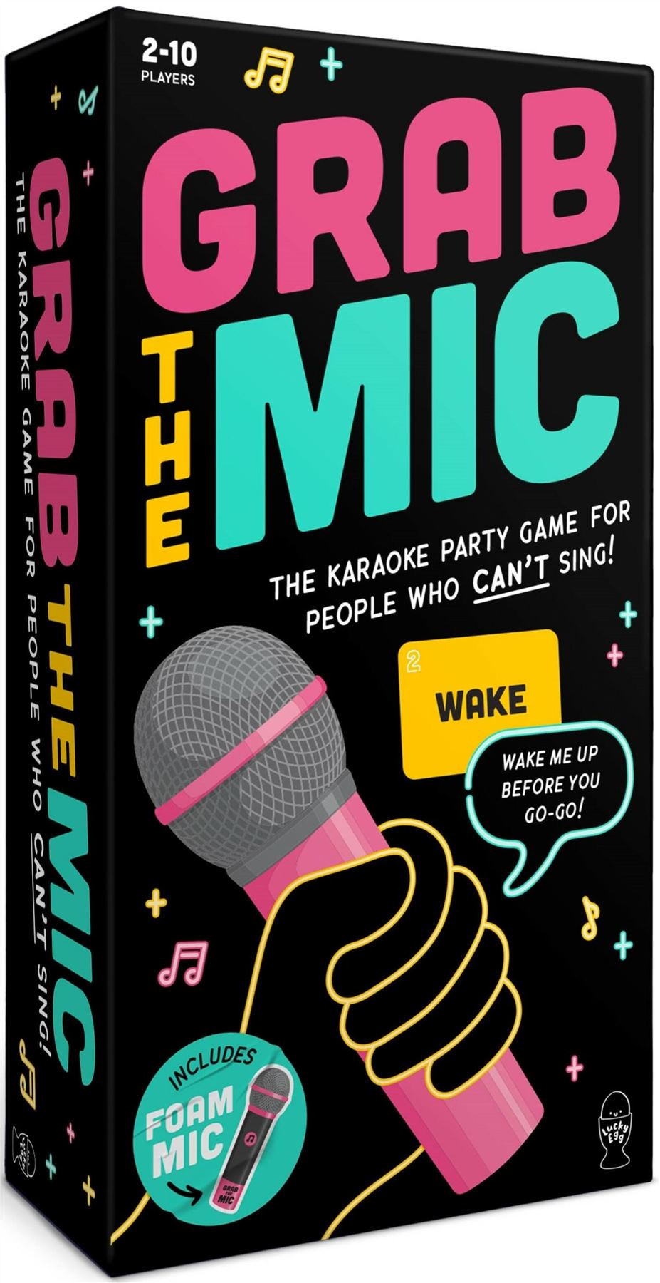 Lucky Egg Unisex Grab The Mic Party Game