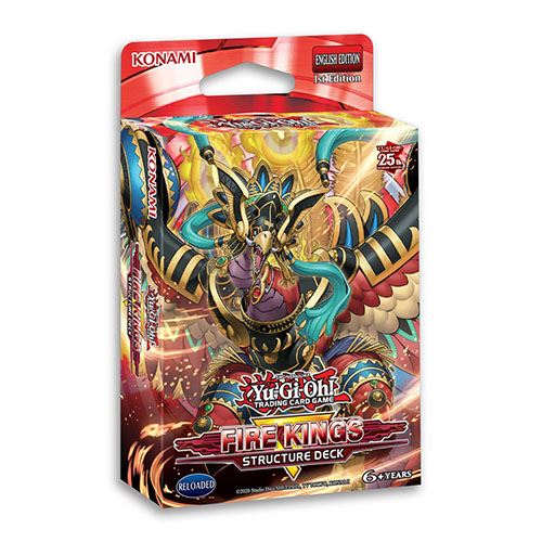 Yu-Gi-Oh! TCG Fire Kings Revamped Structure Deck Reprint Unlimited Edi