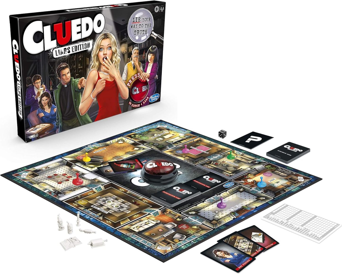 Cluedo Liars Edition Board Game