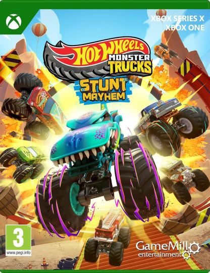 Hot Wheels Monster Trucks: Stunt Mayhem Xbox Series X Game