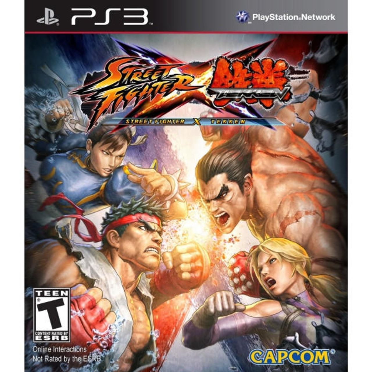 Street Fighter X Tekken Game PS3 (NTSC)