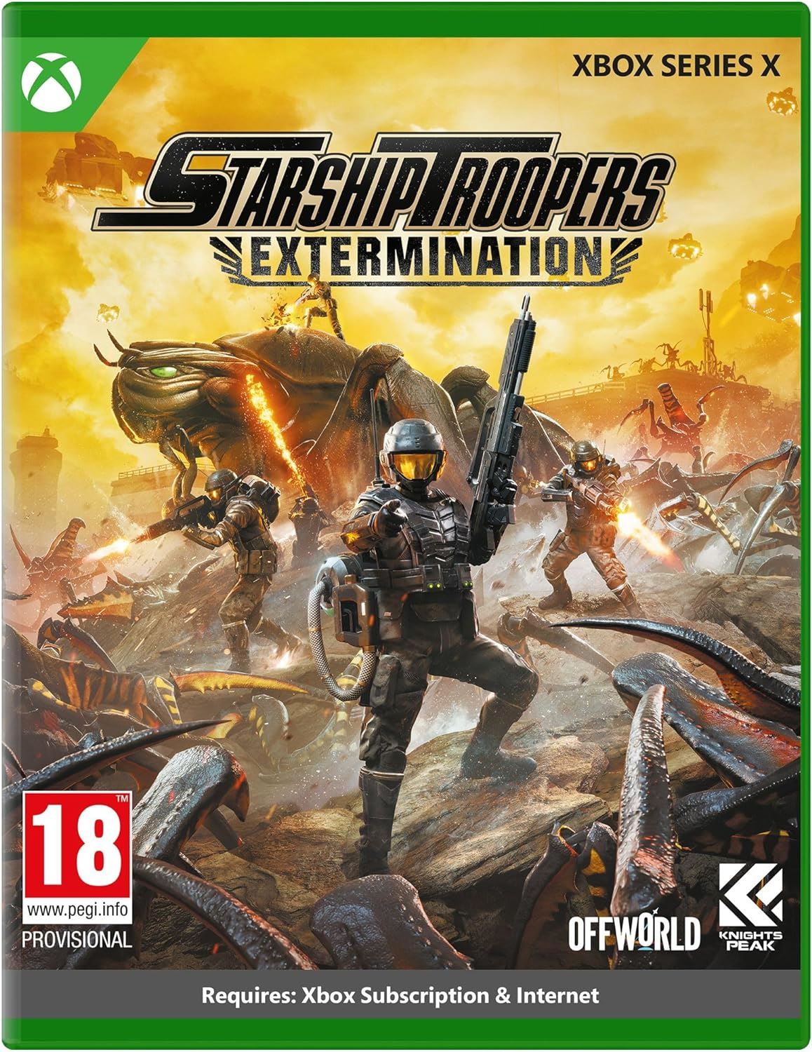 Starship Troopers Extermination Xbox Series X Game