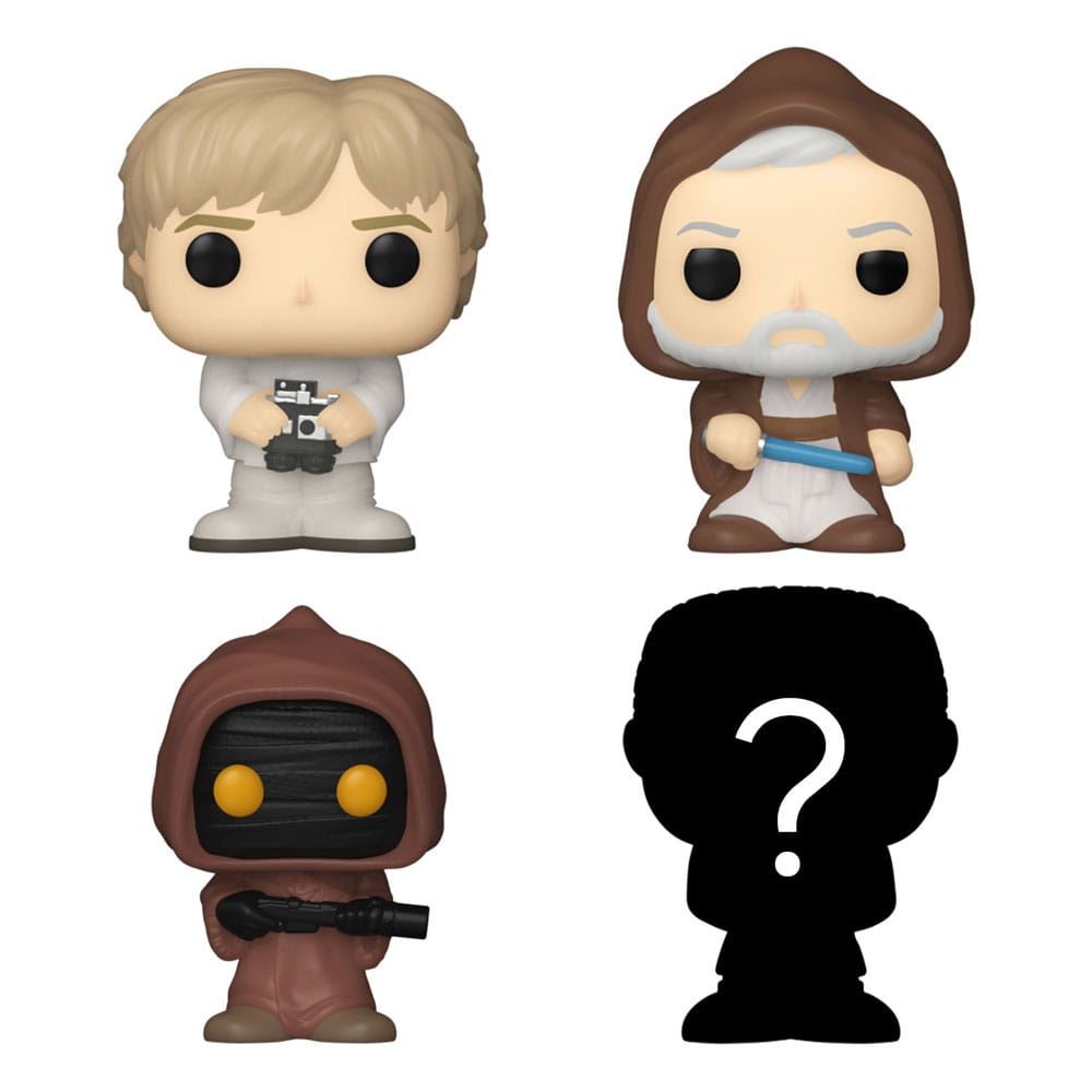 Star Wars Bitty Pop! Vinyl Figure 4-Pack Luke 2,5 cm
