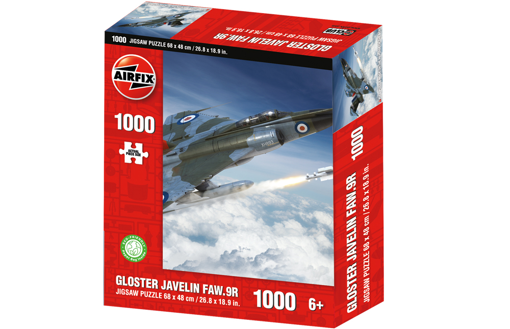 Airfix Gloster Javelin FAW.9R 1000 Piece Jigsaw Puzzle