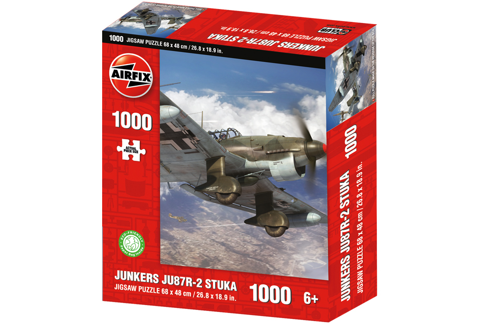 Airfix Junkers JU87R-2 Stuka 1000 Piece Jigsaw Puzzle