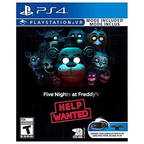 Five Night at Freddy's Help Wanted VR PS4 Game (NTSC)
