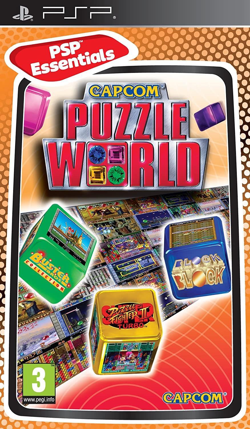 Capcom Puzzle World Game PSP