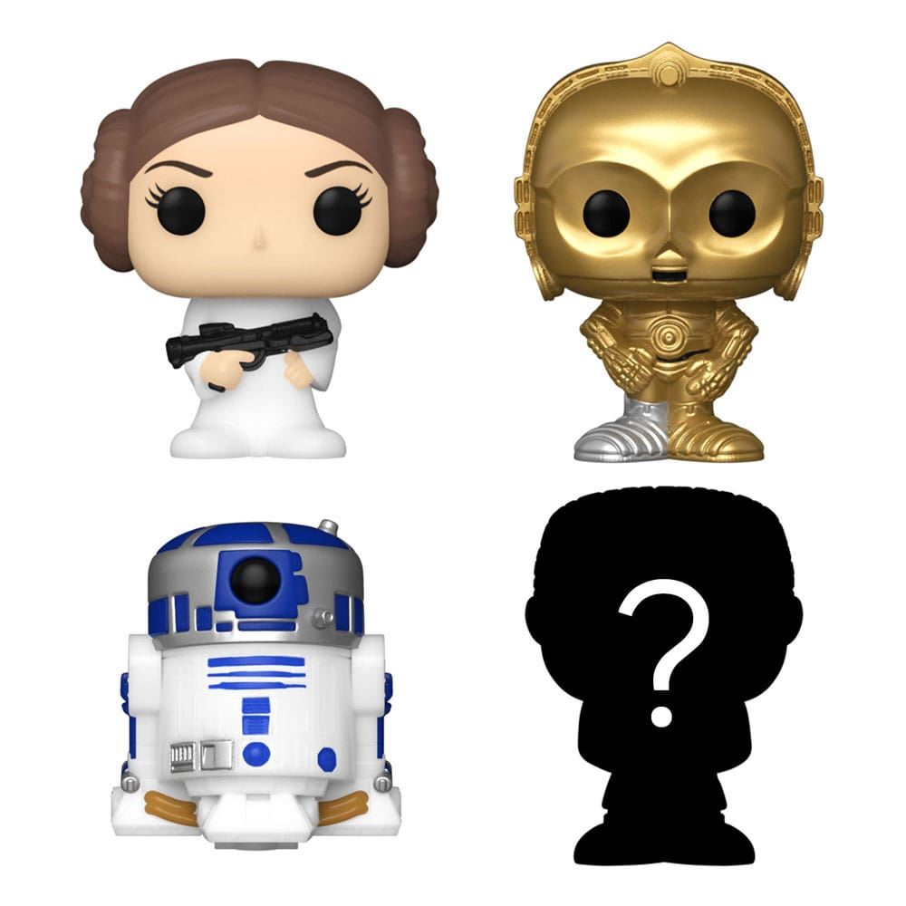 Star Wars Bitty Pop! Vinyl Figure 4-Pack Leia 2,5 cm