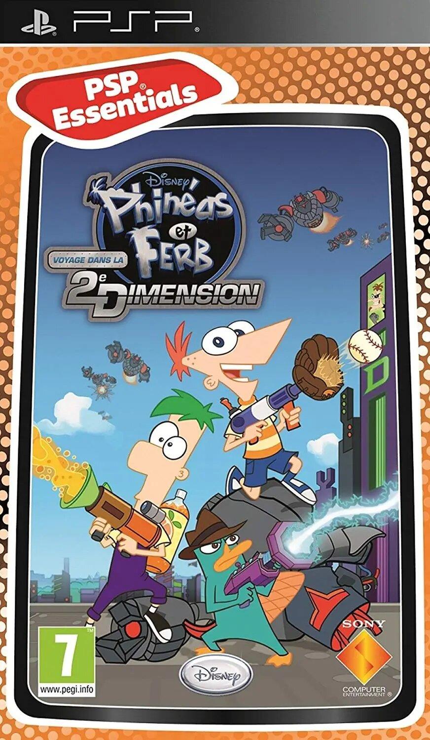 Phineas & Ferb: Across the Second Dimension PSP Game – 365 Games