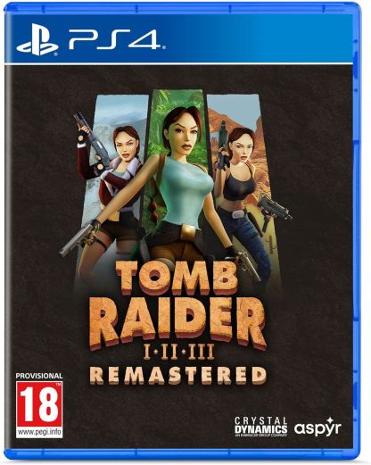 Tomb Raider 1-3 Remastered Starring Lara Croft PS4 Game