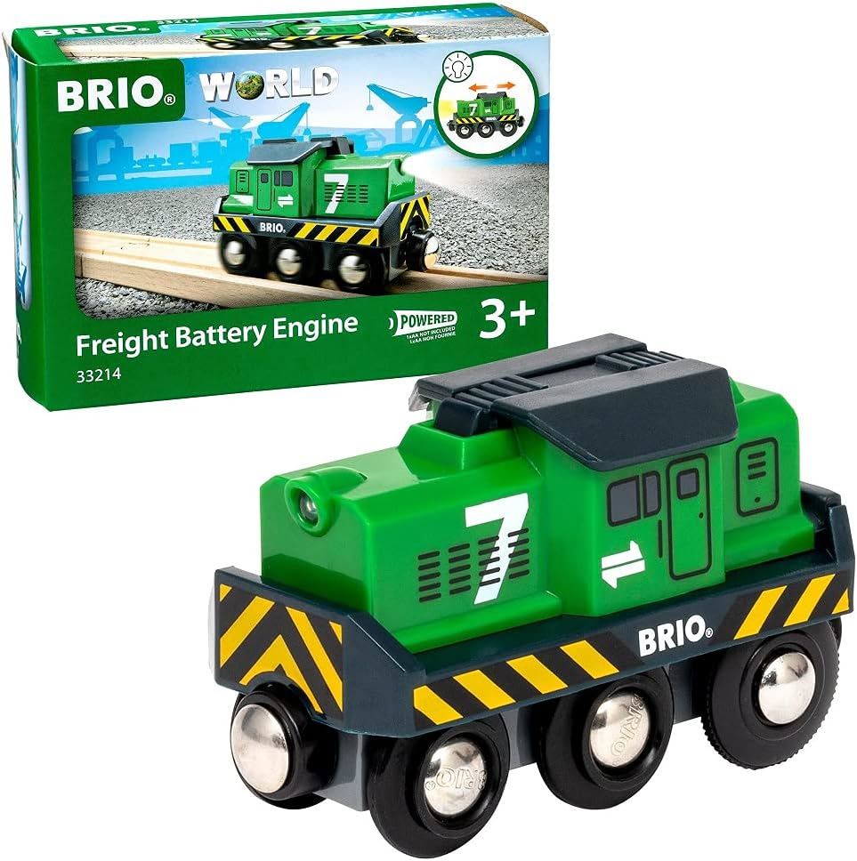 Brio Unisex Kids Freight Battery Engine Train Size 1