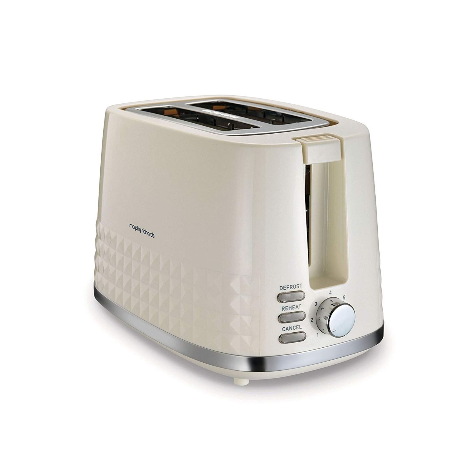 Morphy Richards Cream Dimensions 2 Slice Toaster 365 Games