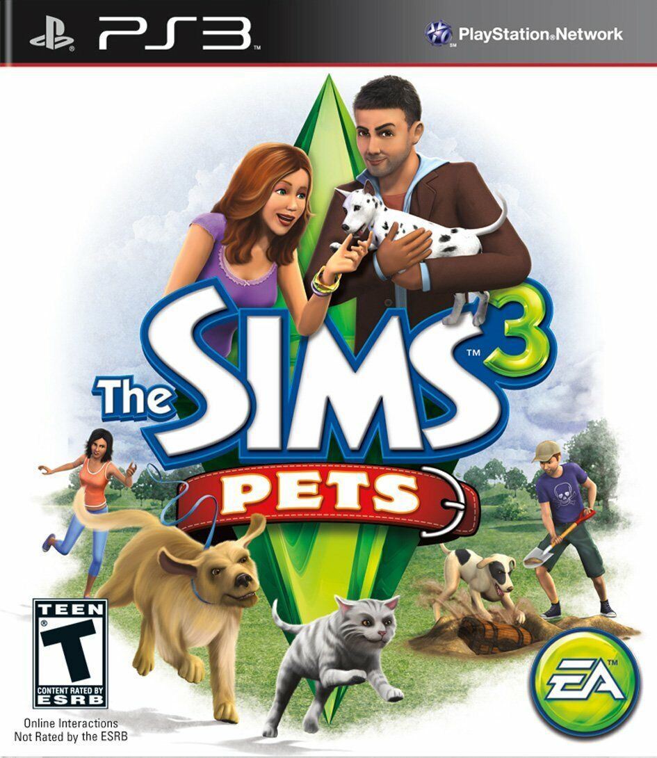 The Sims 3: Pets PS3 Game (NTSC)