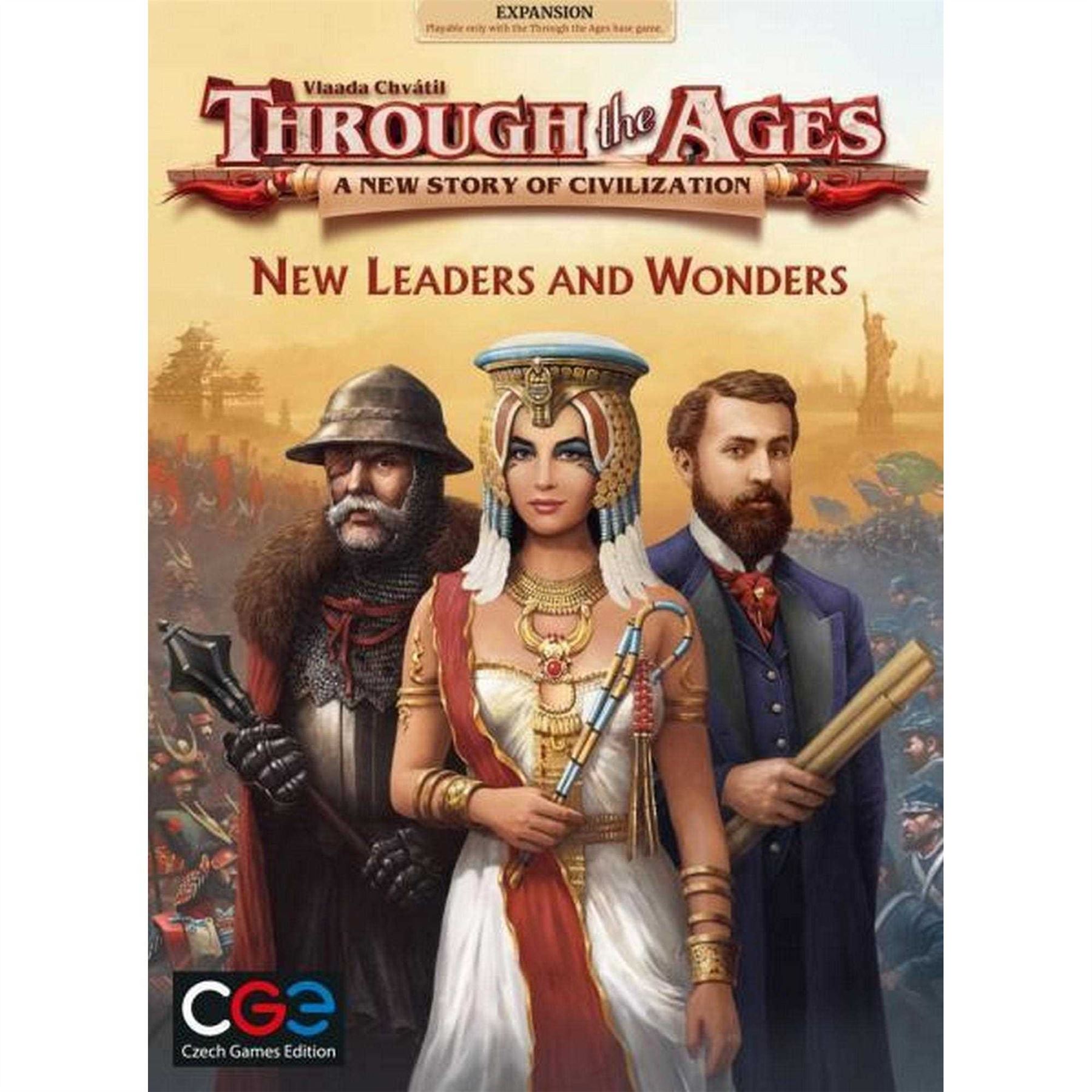 365Games.co.uk Unisex Through The Ages New Leaders & Wonders Expansion Board Game