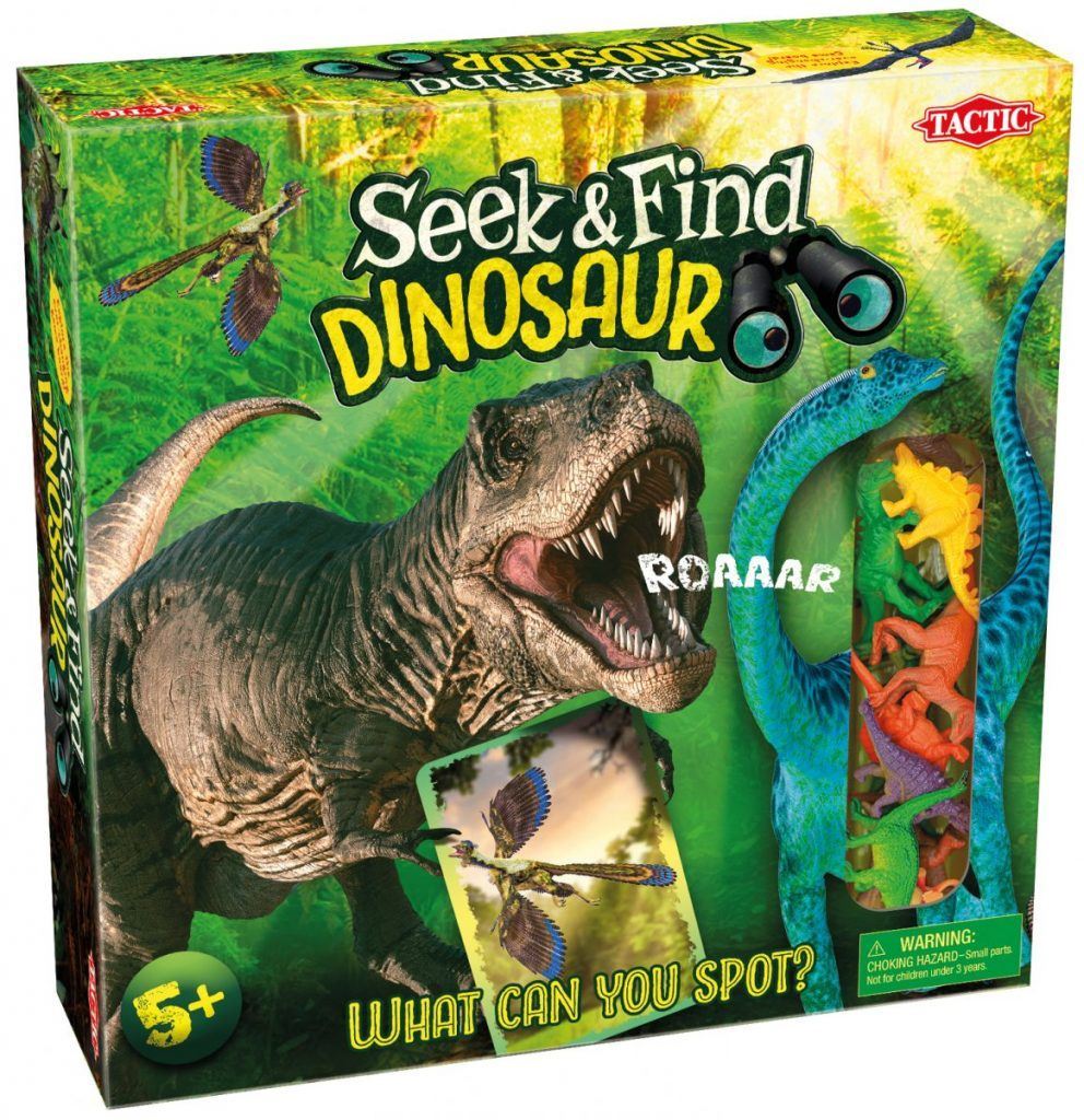 Seek & Find: Dinosaur Board Game