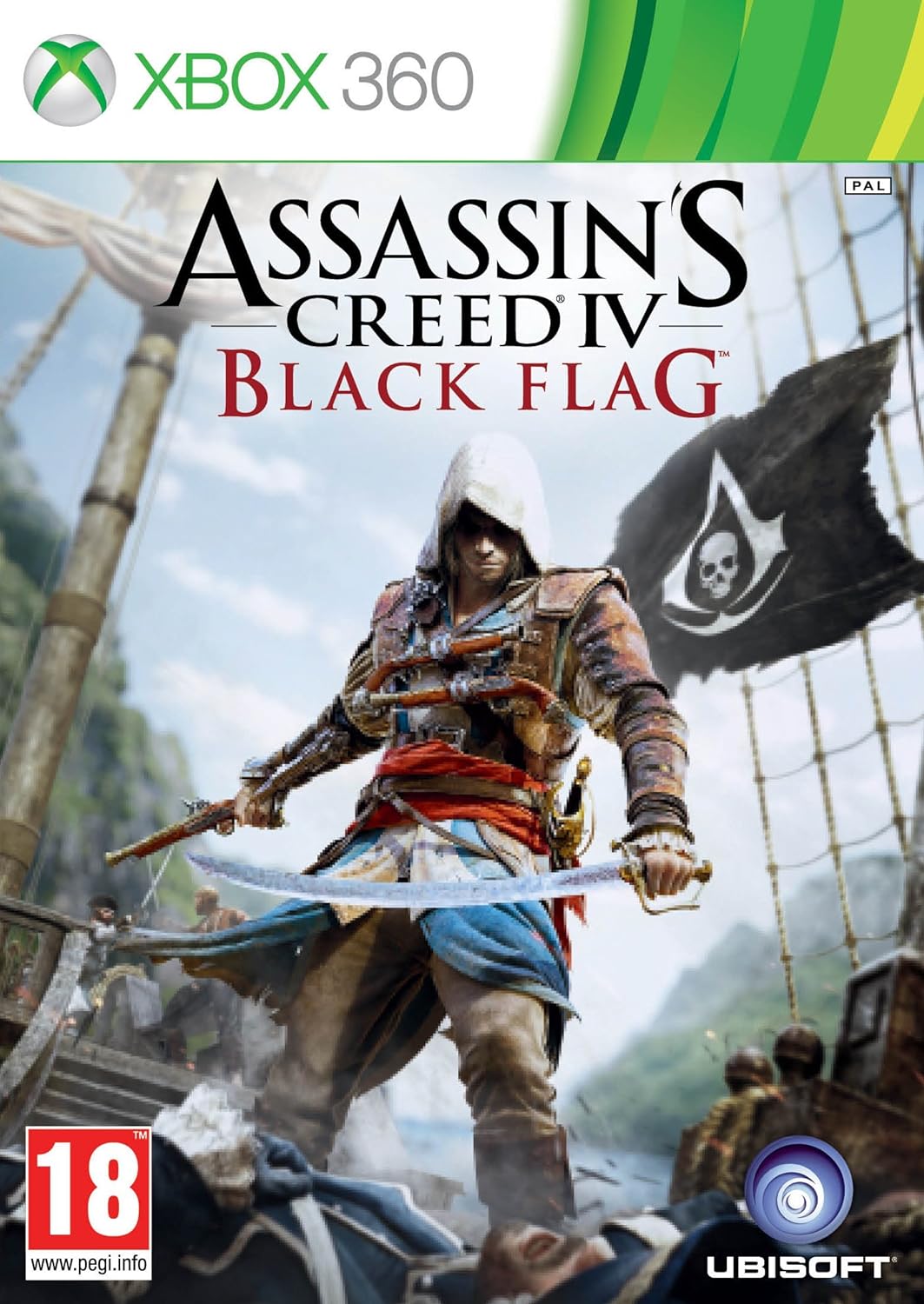 Assassin's Creed IV 4 Black Flag XBOX 360 Game (Classics)