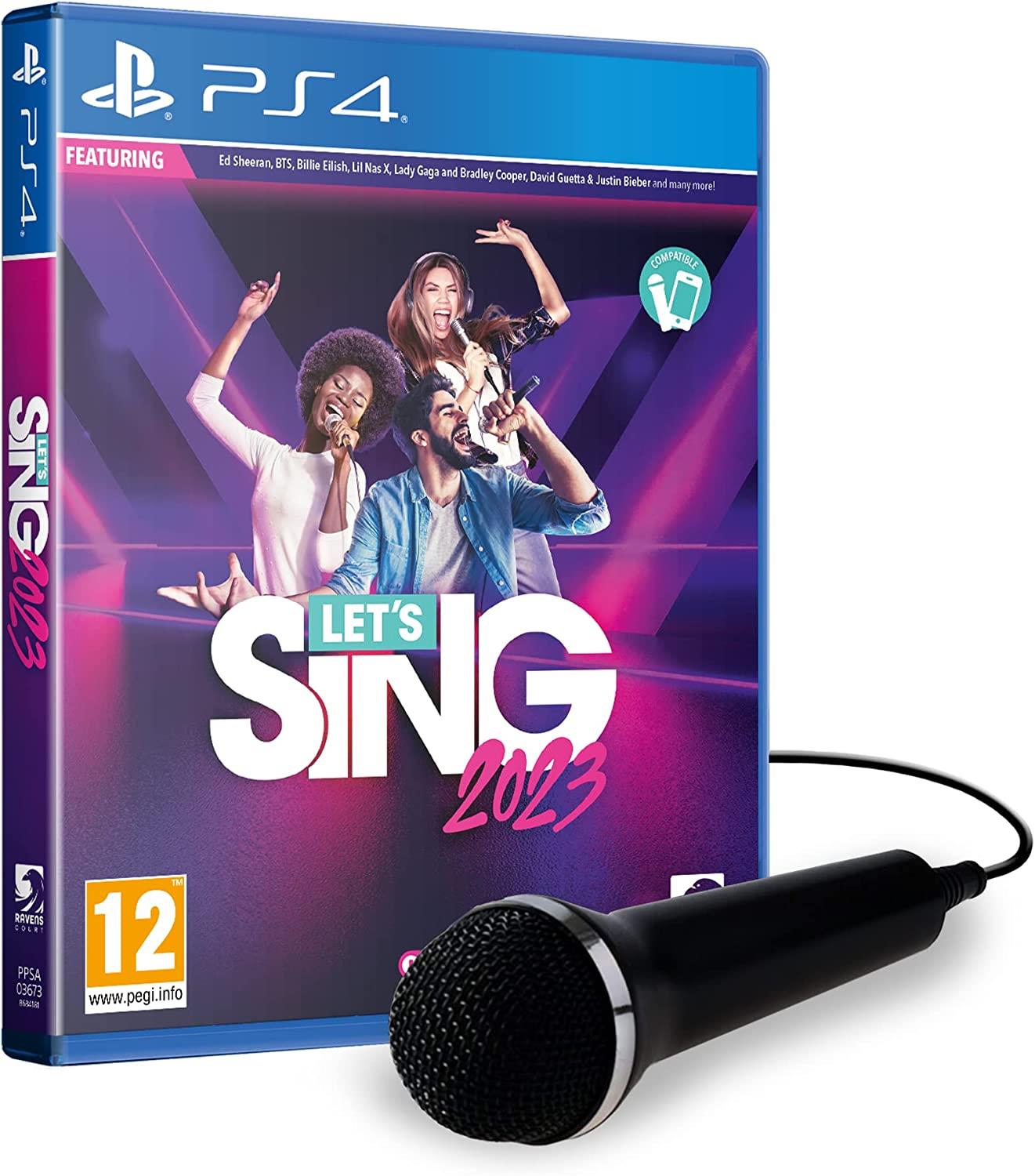 Let s Sing 2023 1 Mic PS4 Game 365games 365 Games