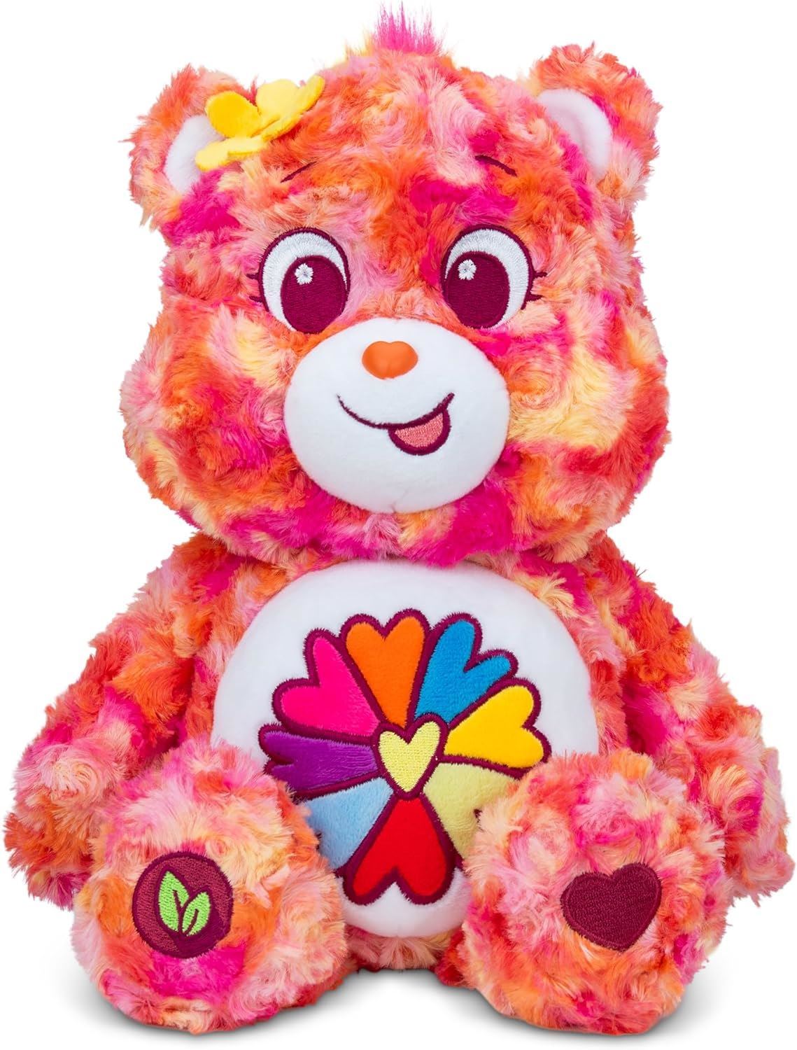 Care Bears 35cm Medium Plush - Flower Power Bear Soft Toy