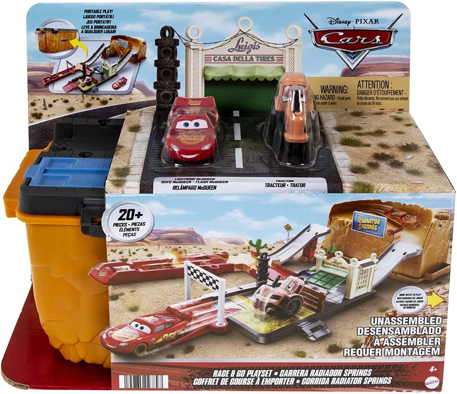 Disney Pixar Cars Race & Go Playset