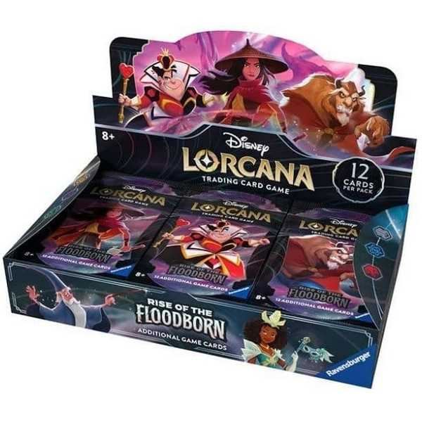 Disney Lorcana Trading Card Game Rise Of The Floodborn Booster Box (24