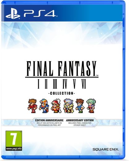 Final Fantasy I-VI Anniversary Edition PS4 Game