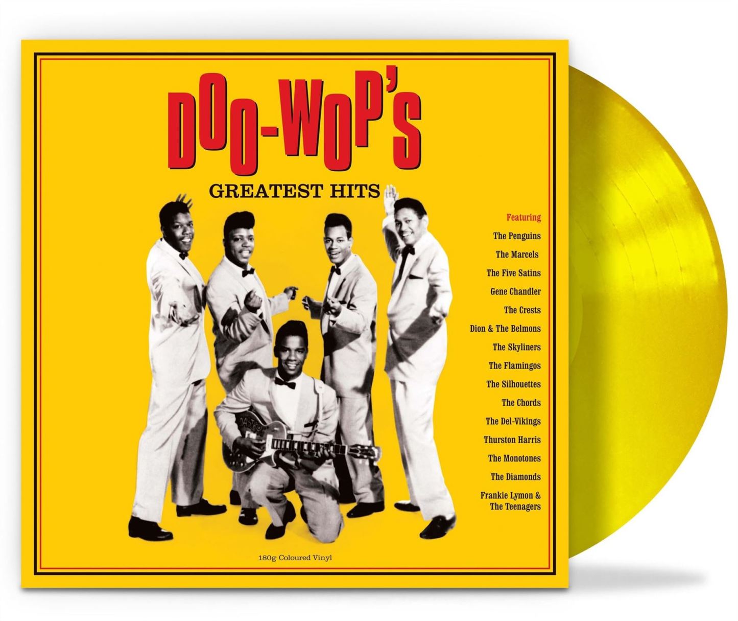 VARIOUS ARTISTS - Doo-Wops Greatest Hits Yellow Vinyl