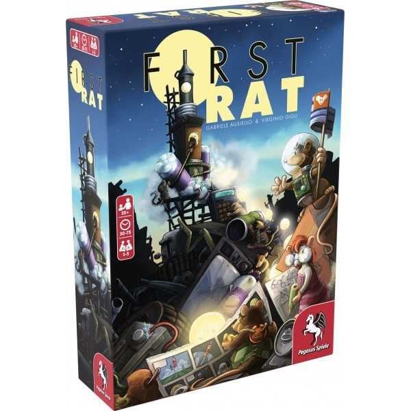 365Games.co.uk Unisex First Rat Board Game
