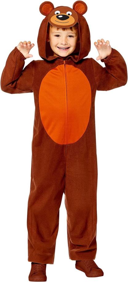 Bear Onesie Child Costume 8-10 Years