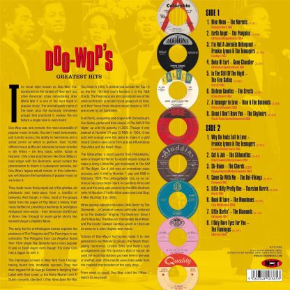 VARIOUS ARTISTS - Doo-Wops Greatest Hits Yellow Vinyl