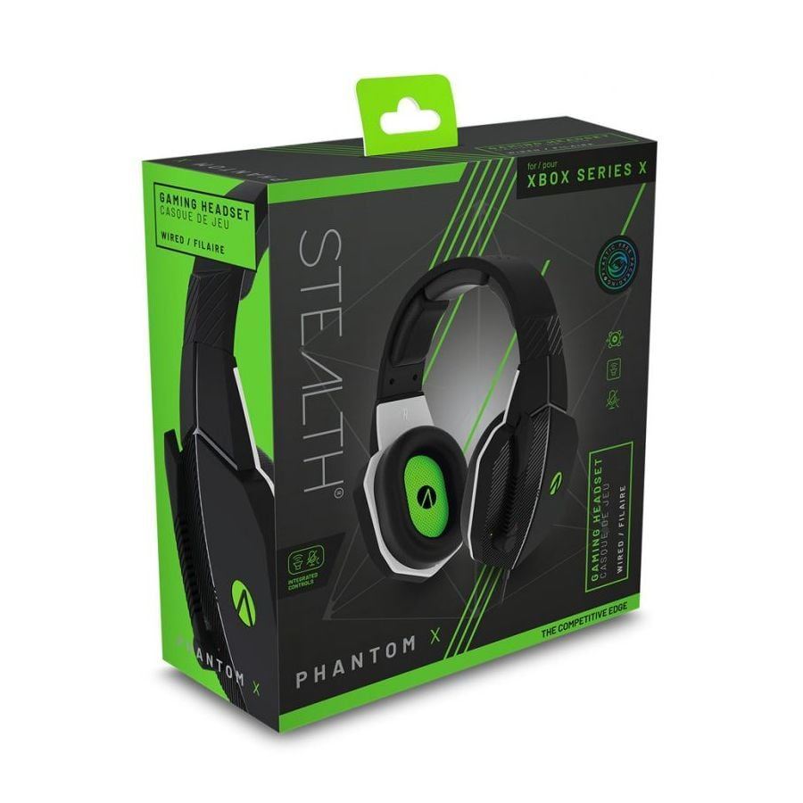 STEALTH SX-Phantom X Black Stereo Gaming Headset for Xbox Series X