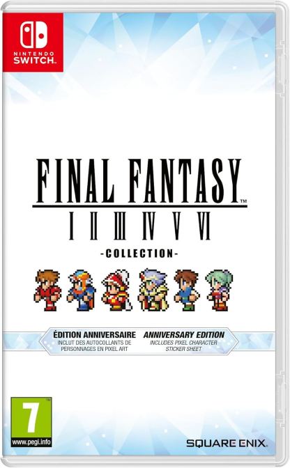 Final Fantasy I-VI Anniversary Edition Nintendo Switch Game