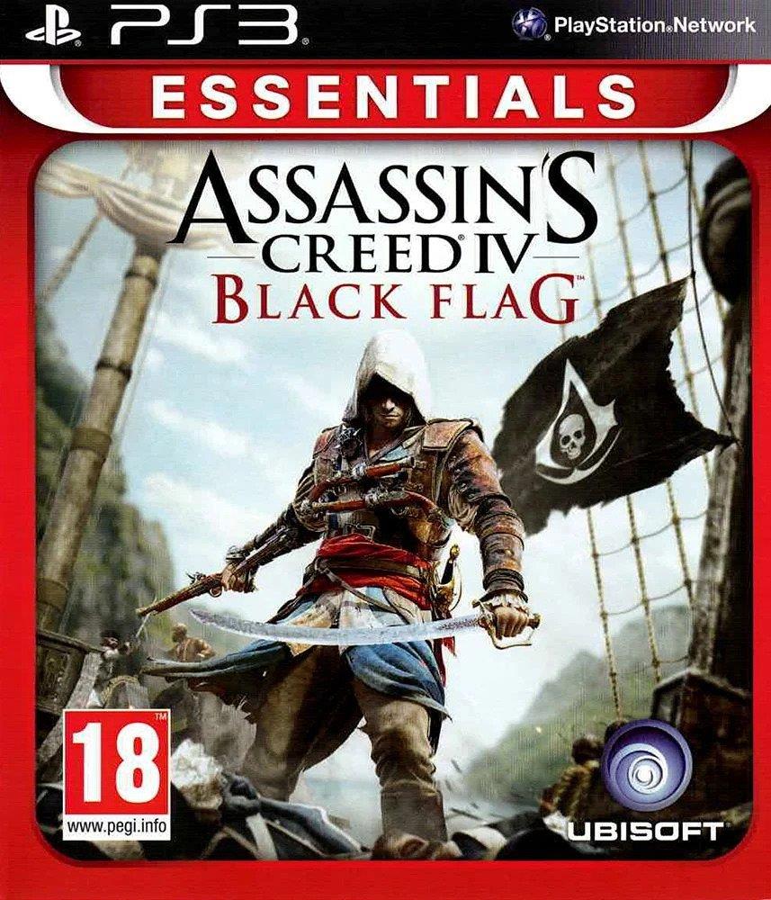365Games.co.uk Unisex Black Assassin's Creed Iv 4 Flag Ps3 Game (Essentials)