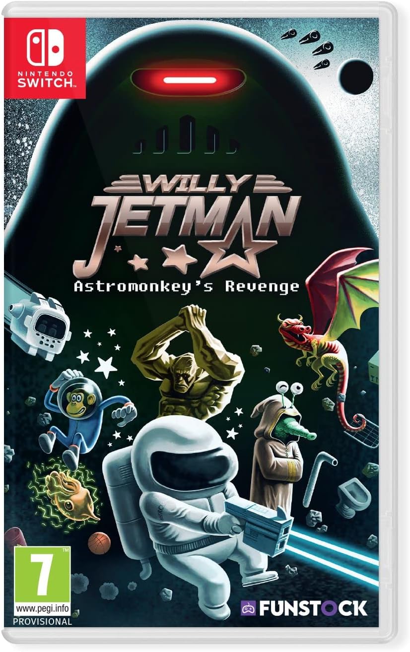 Willy Jetman: Astro Monkey's Revenge Nintendo Switch Game