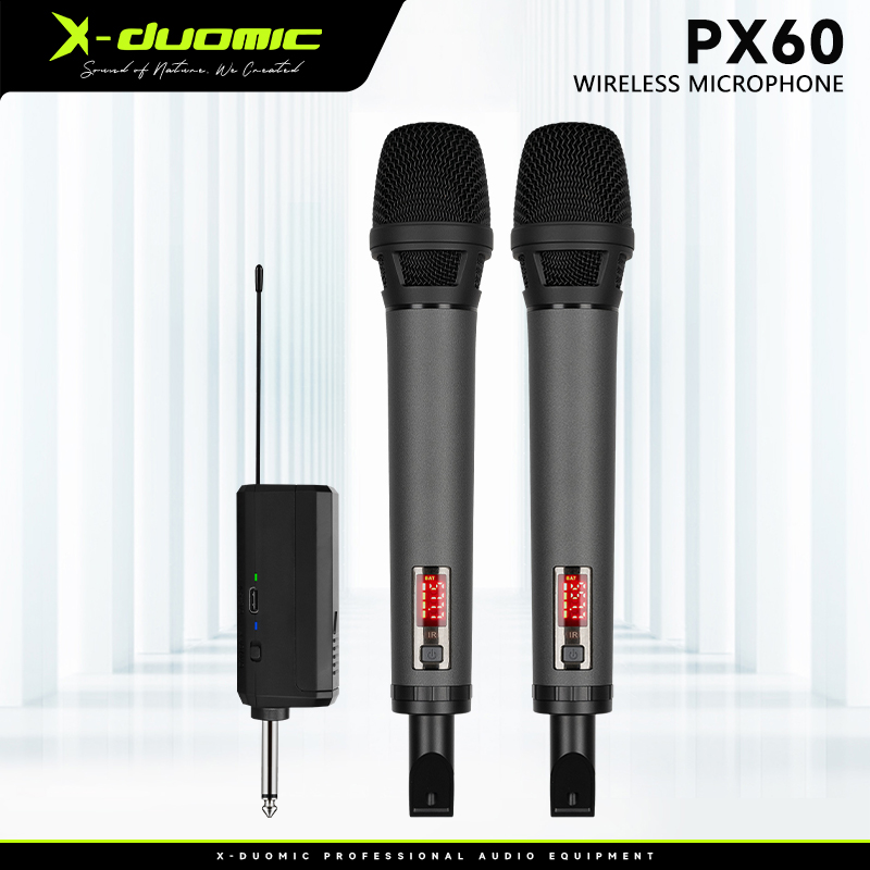 X Duomic E935 Microphone Filaire Professionnel Pour Chanteur