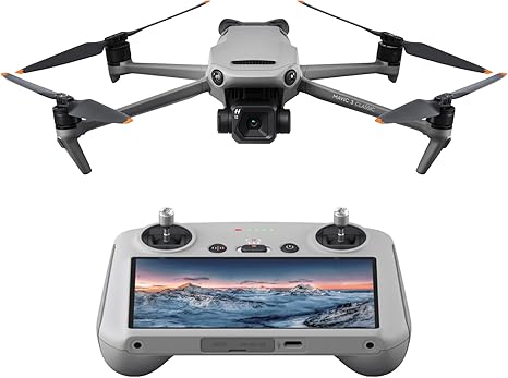 DJI Mavic 3 Pro Cine with DJI RC Pro (High-Bright Screen), Flagship Triple-Camera Drone, Tri-Camera Apple ProRes Support with 1TB of Storage, 3 Intelligent Flight Batteries, FAA Remote ID Compliant