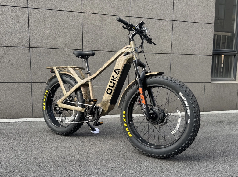 Dual 48v 1000w Bafang motor with Max 35Ah fat tire electric hunting bike