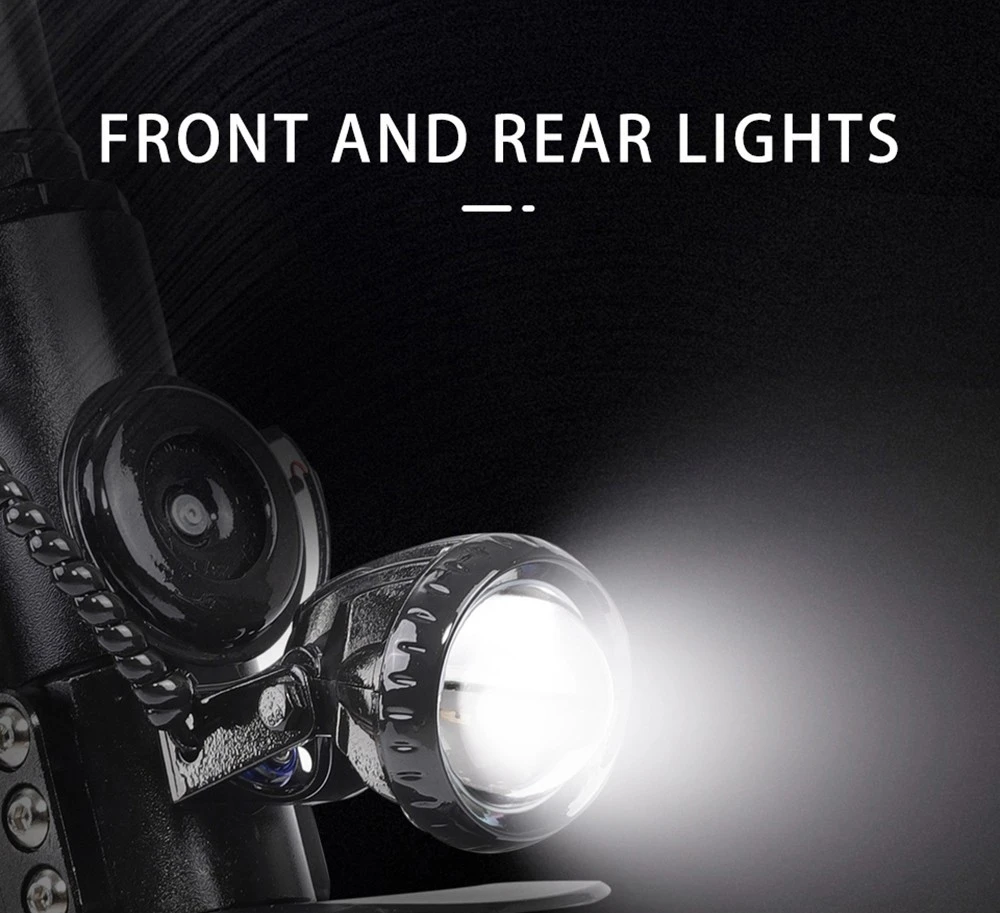 Halo Knight T108 Electric Scooter 10 inch Road Tires 1000W*2 Motor 65km/h Max Speed 52V 28.8Ah Battery 60km Max Range