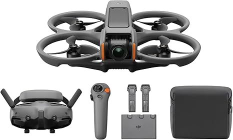 DJI Avata 2 Fly More Combo (1 Battery), FPV Drones with Camera for Adu