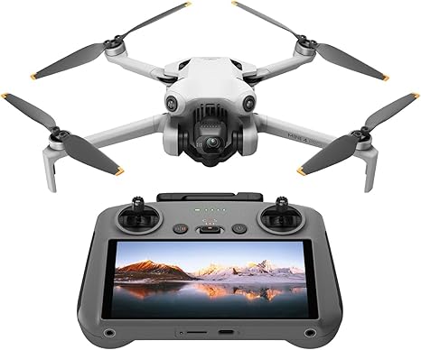 DJI Mini 4 Pro Fly More Combo Plus with DJI RC 2, Drones with Camera for Adults 4K, 3 Intelligent Flight Battery Plus for up to 135 Mins Flight Time, Smart Return to Home, Drone for Beginners