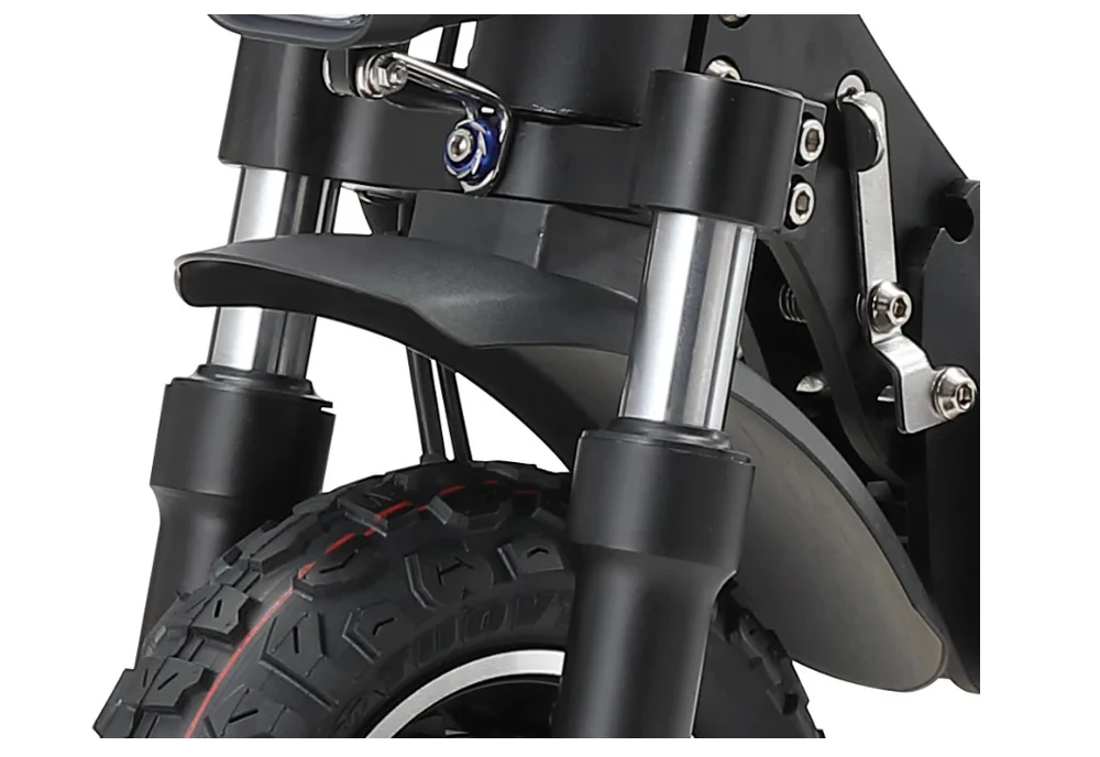 Halo Knight T104 Electric Scooter 10 inch Off-road Tires 1000W*2 Motor 65km/h Max Speed Remote control 52V 21Ah Battery 45km Range - Black