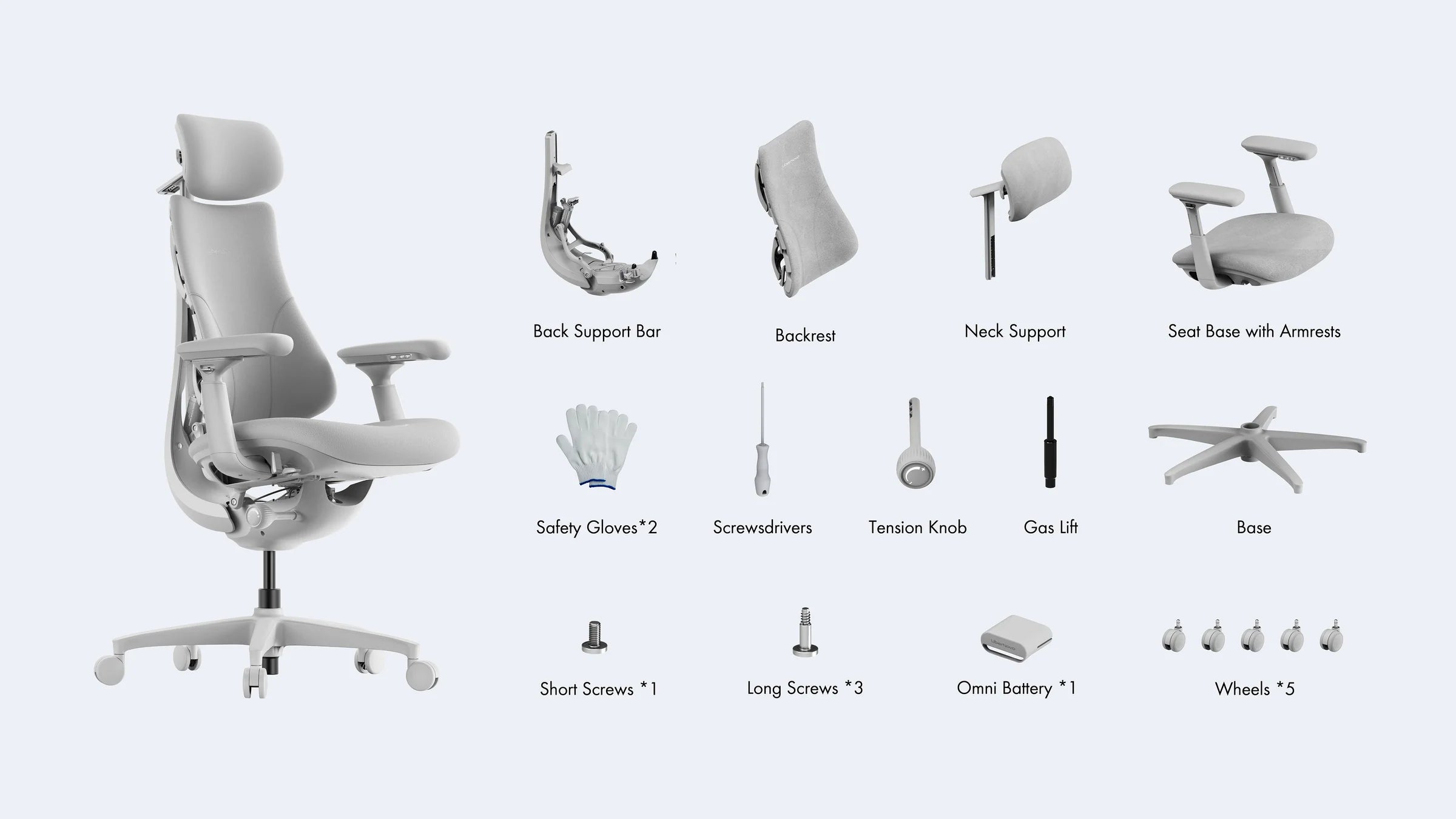 LiberNovo Omni Dynamic Ergonomic Chair