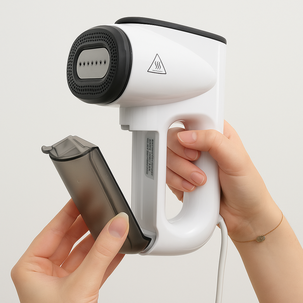 Steamer Iron With Built-in Suction