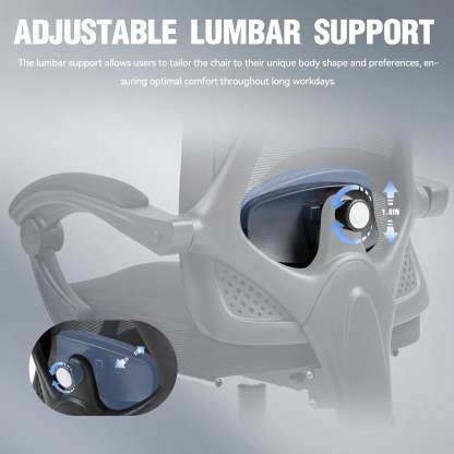 Dowinx LS-66WB01 Office Chair (Black)