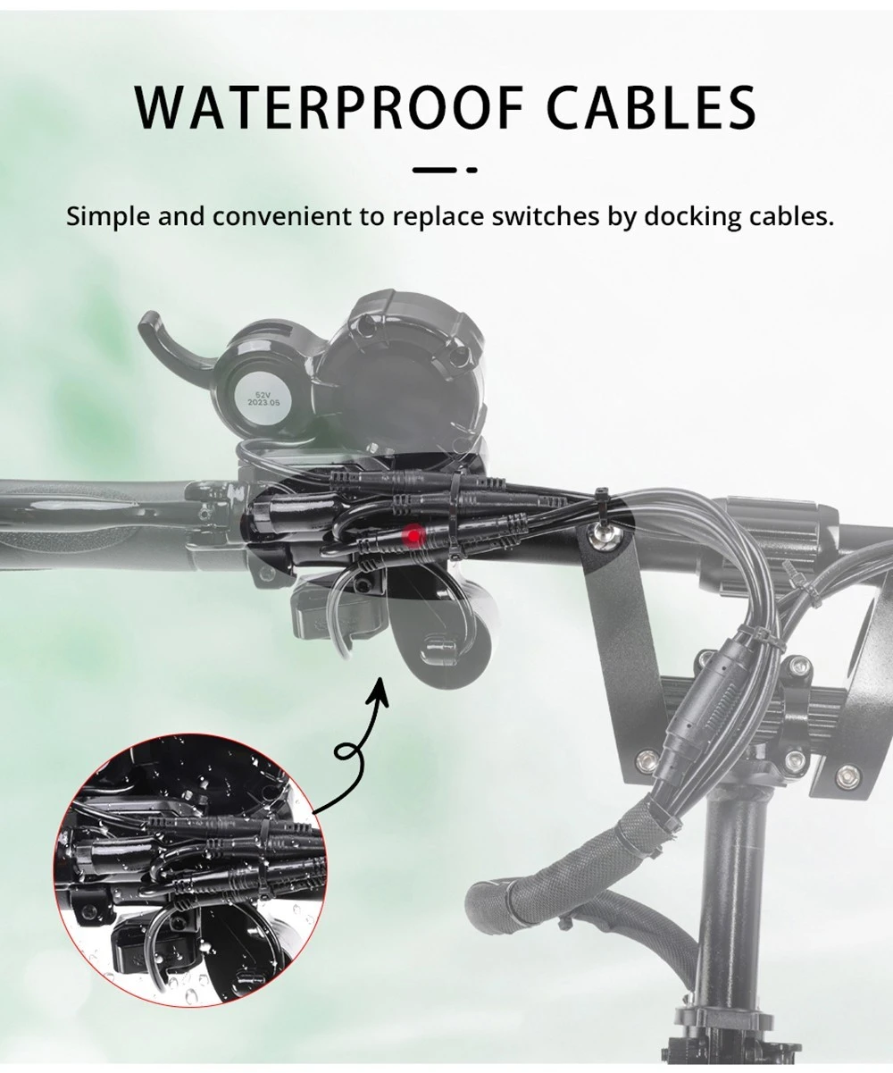 Halo Knight T108 Electric Scooter 10 inch Road Tires 1000W*2 Motor 65km/h Max Speed 52V 28.8Ah Battery 60km Max Range