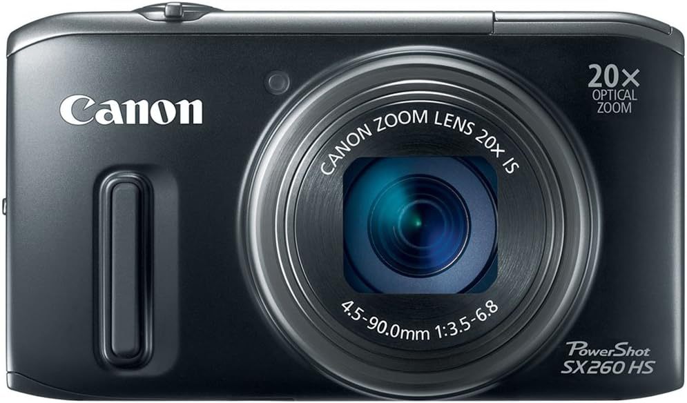 Canon PowerShot SX260 HS 12.1 MP CMOS Digital Camera with 20x Image St