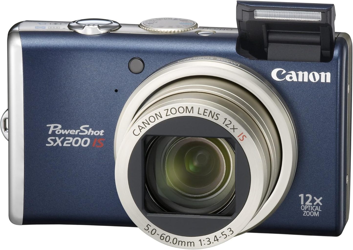 Canon PowerShot SX200IS 12 MP Digital Camera with 12x Wide Angle Optic