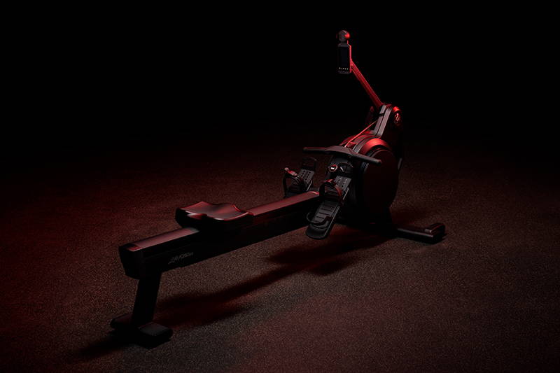 Heat Row exercise machine in studio