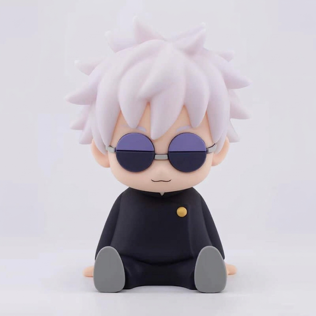 Jujutsu Kaisen 2 Figure Satoru Gojo Action Figures Night Light Collectible Ornaments Tap Light Desk Night Lamp Bedroom Decor Gifts